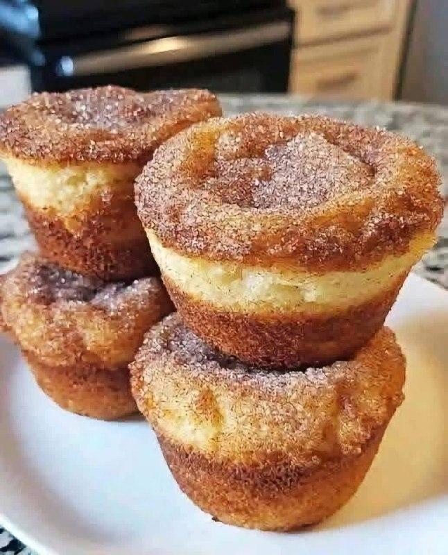 Cinnamon Sugar Donut Muffins